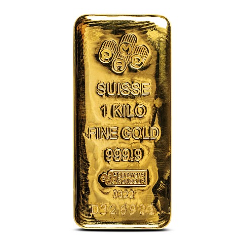 PAMP Suisse Kilo Cast .9999 Gold Bar (Mint Fresh)
